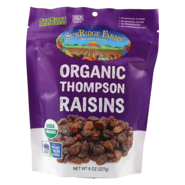 Organic Thompson Raisins SunRidge Farms