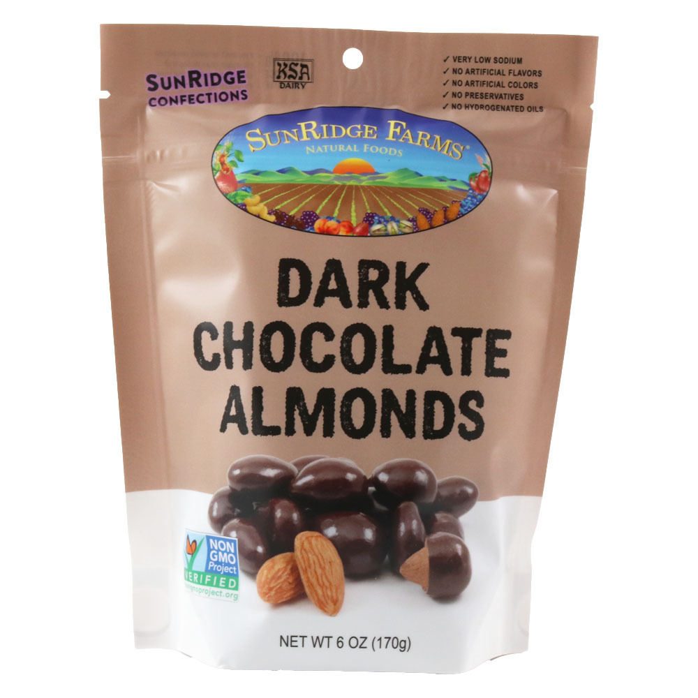 Dark Chocolate Almonds SunRidge Farms