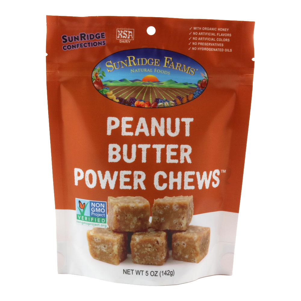 Peanut Butter Power Chews SunRidge Farms