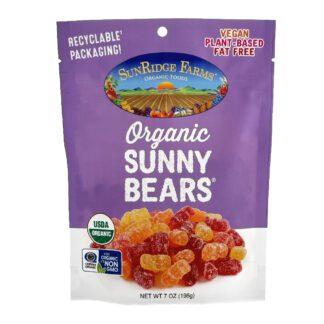 Organic Sunny Bears - 6 Count, 7 oz. Bag