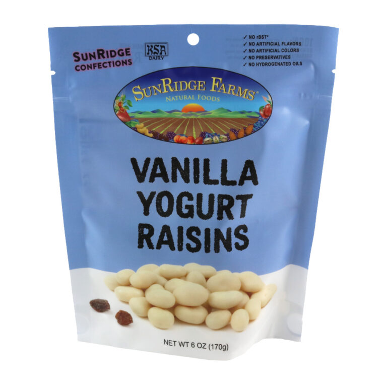 Vanilla Yogurt Raisins SunRidge Farms