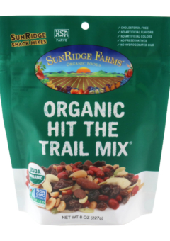 Organic Hit The Trail Mix - Individual, 8 oz. Bag