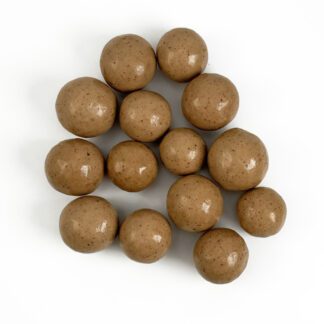 Almond Butter Dark Chocolate Malt Balls