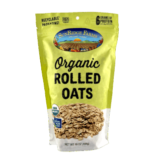 Organic Rolled Oats - Individual 16 oz. Bag