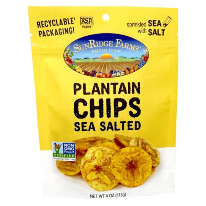 Sea Salted Plantain Chips - Image 2