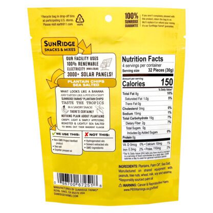 Sea Salted Plantain Chips - Image 3