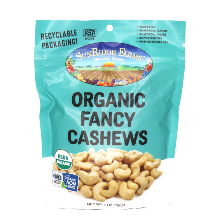 Organic Whole Fancy Cashews Sunridge Farms