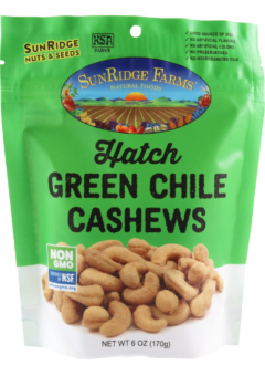 Hatch Green Chile Roasted Cashews