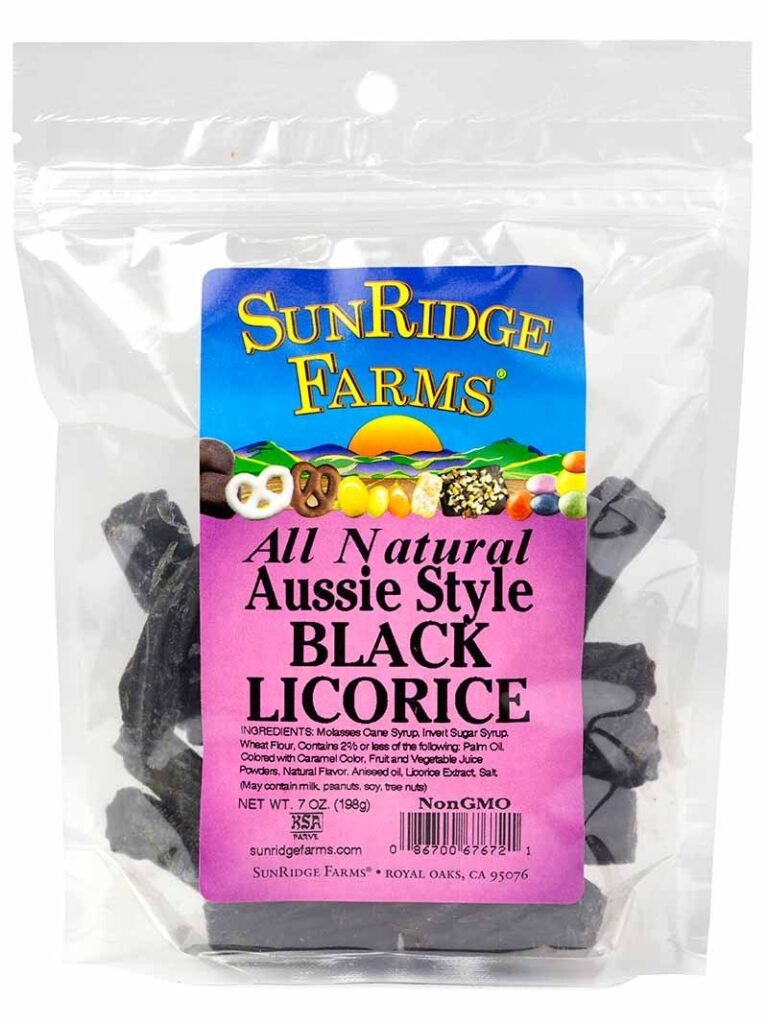 Australian Black Licorice SunRidge Farms