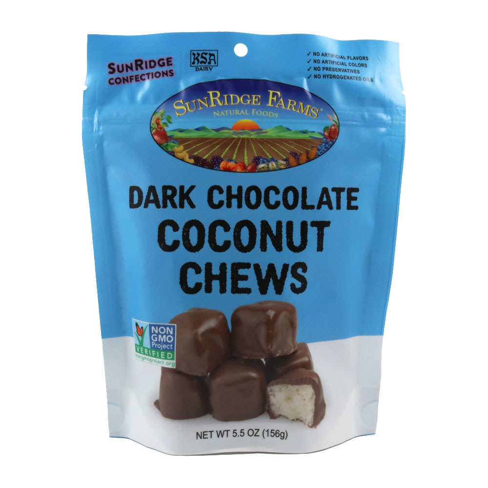Dark Chocolate Coconut Chews