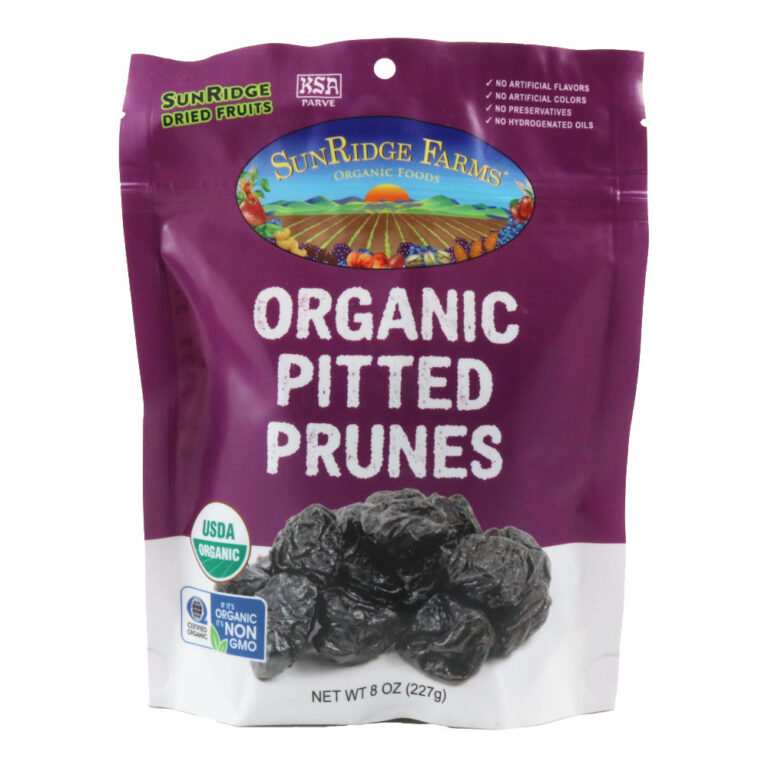 Organic Ashlock Pitted Prunes Sunridge Farms