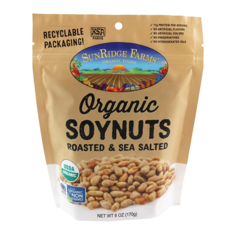 Organic Roasted and Salted Soynuts SunRidge Farms