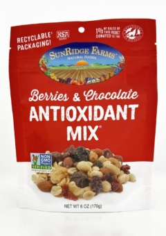 Berries & Chocolate Antioxidant Mix - 12 Count, 6 oz. Bag