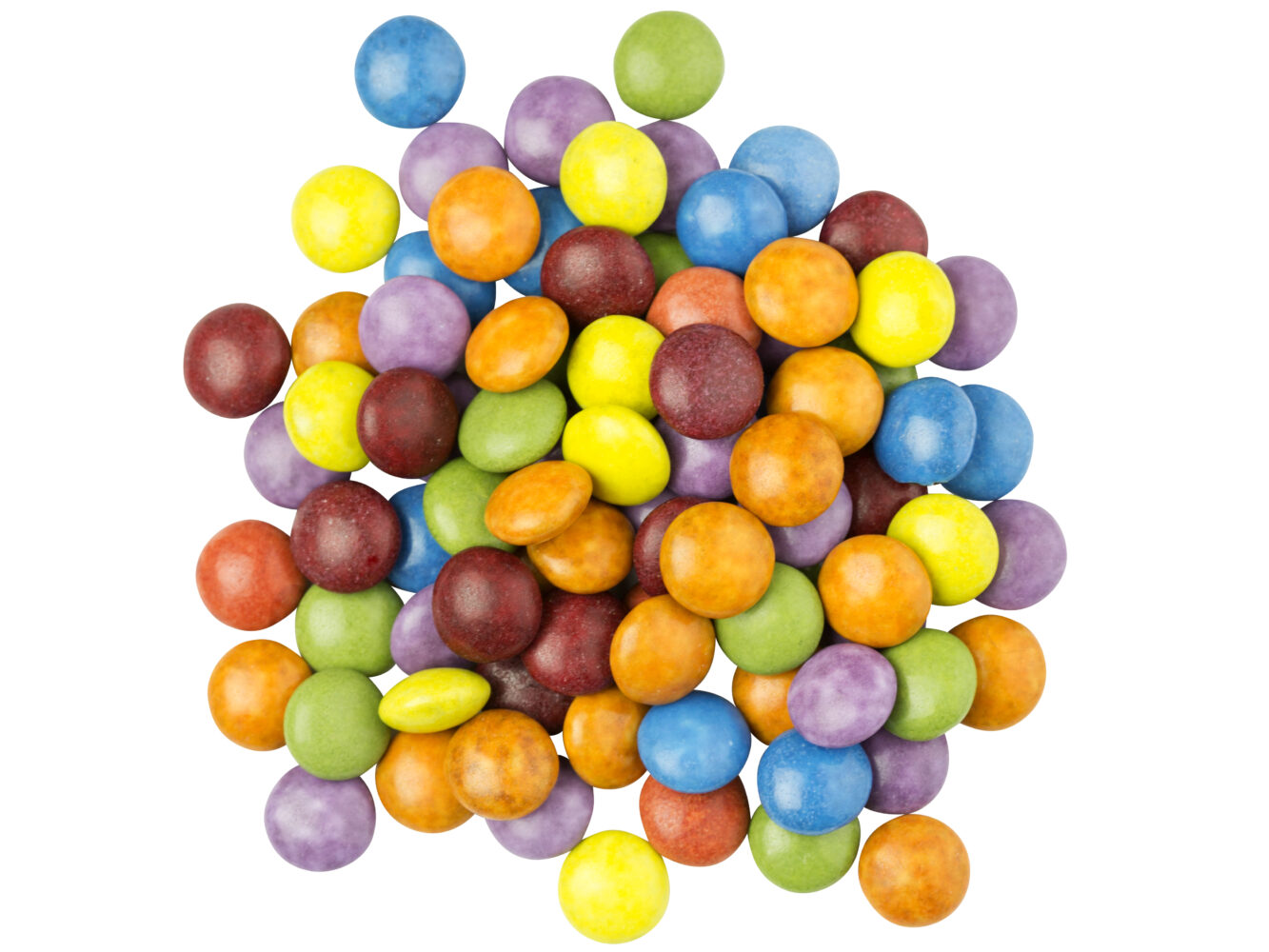 Milk Chocolate Rainbow Drops Fair Trade Certified Cocoa SunRidge Farms