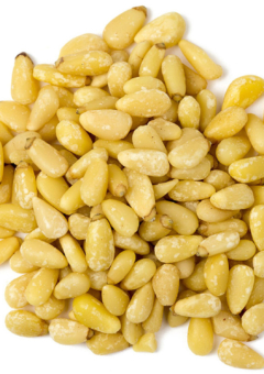 Organic Fancy Pine Nuts - Chinese Grade A - 27.5 lb Bulk