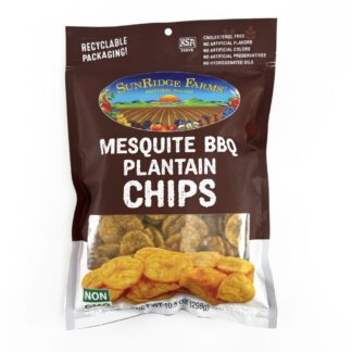 Mesquite BBQ Plantain Chips - Individual, 10.5 oz Bag